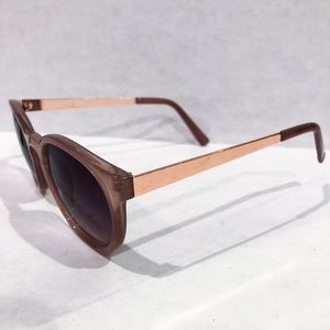 Blush Pink & Rose Gold Sunglasses